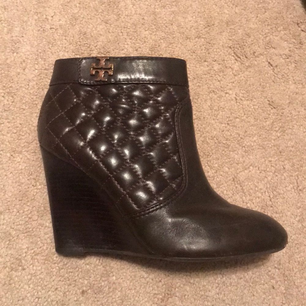 Tory Burch Zip Up Booties